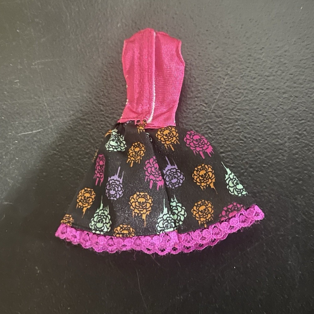 Monster High Art Class Skelita Calaveras Doll Dress - Picture 3 of 5